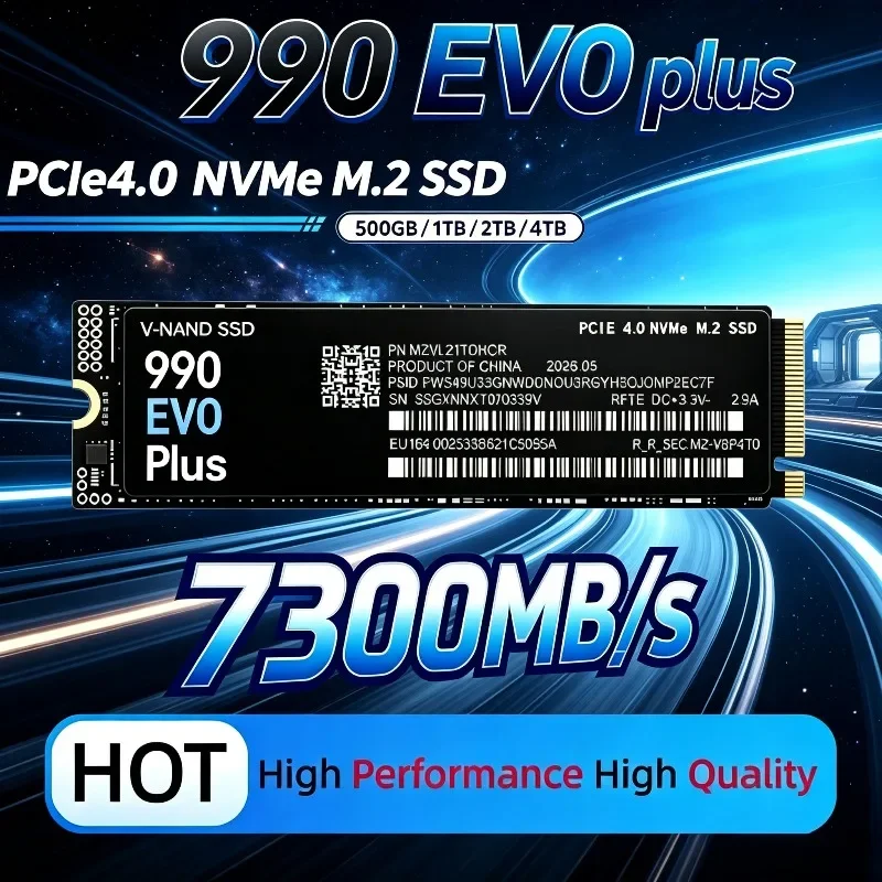 M.2 Nvme 4Tb Pcie 4.0 Ssd - BARU 990 EVO Plus M.2 2280