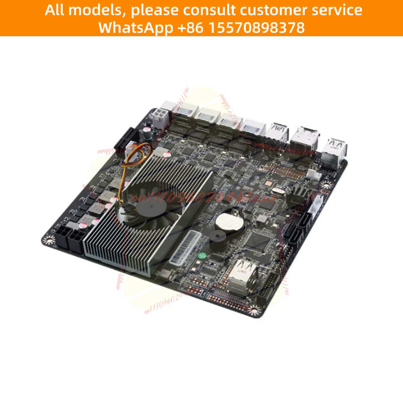 Nas Motherboard N100 6 Sata - Motherboard N100 Mini ITX NAS 6-Bay