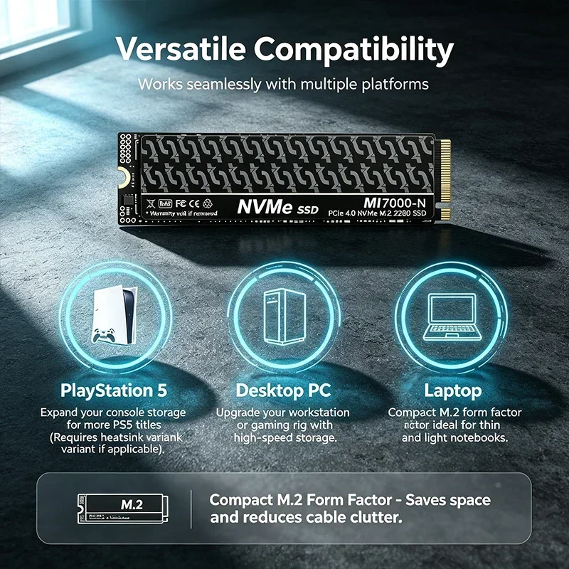 MI7000N M.2 PCIe 4.0 NVMe SSD  - M.2 Nvme 4Tb Pcie 4.0 Ssd ulasan dan harga