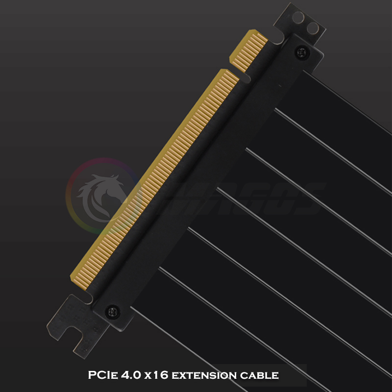 PCIE 4.0 X16 kabel Riser kartu - Pcie 4.0 X16 Riser Cable 90 Degree ulasan dan harga