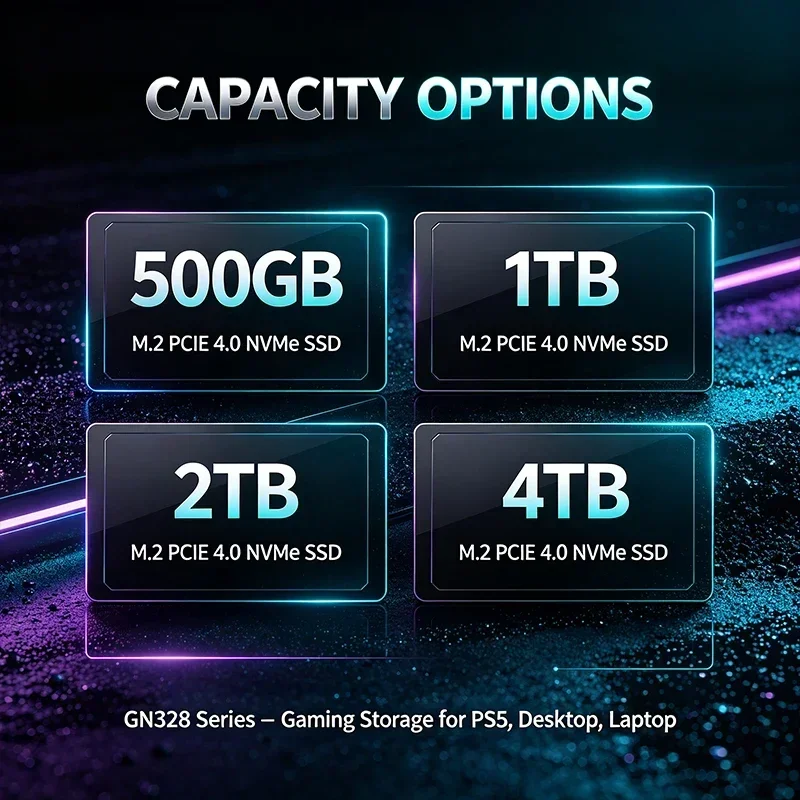 SSD Gaming Ultra Cepat GN328 P - M.2 Nvme 4Tb Pcie 4.0 Ssd ulasan dan harga
