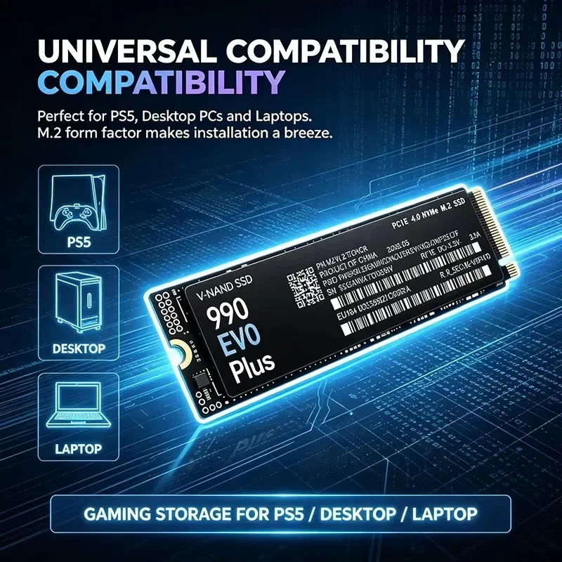 BARU 990 EVO Plus M.2 2280 NVM - M.2 Nvme 4Tb Pcie 4.0 Ssd ulasan dan harga