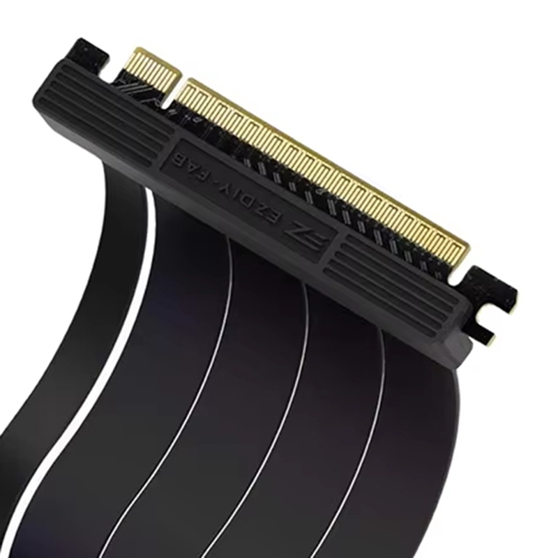 ● Braket Pemasangan GPU Vertik - Pcie 4.0 X16 Riser Cable 90 Degree ulasan dan harga