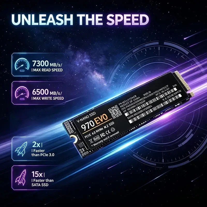 970 EVO NVMe M.2 2280 SSD PCIe - M.2 Nvme 4Tb Pcie 4.0 Ssd ulasan dan harga