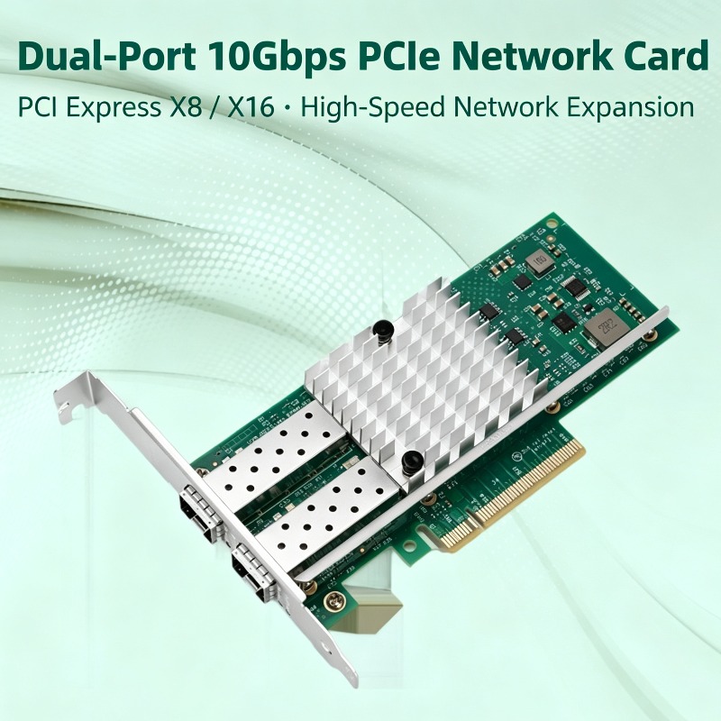 X520-DA2 82599EN Kartu Jaringa - 10Gb Sfp+ Pcie Network Card Dual Port ulasan dan harga