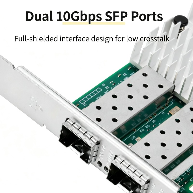 X520-DA2 82599EN Kartu Jaringa - 10Gb Sfp+ Pcie Network Card Dual Port ulasan dan harga