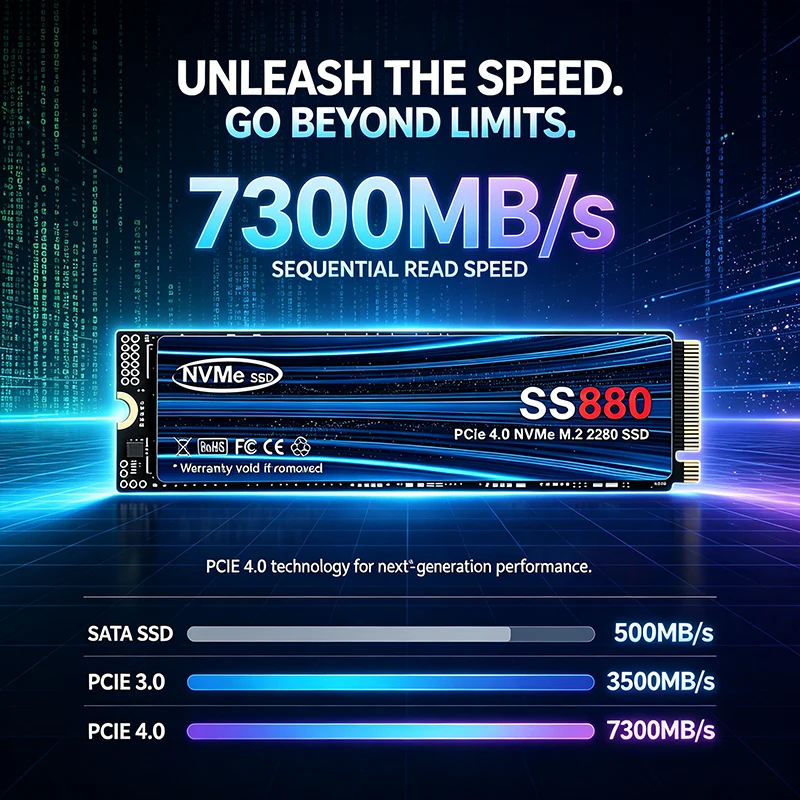 PCIe 4.0 M.2 2280, SSD NVMe SS - M.2 Nvme 4Tb Pcie 4.0 Ssd ulasan dan harga