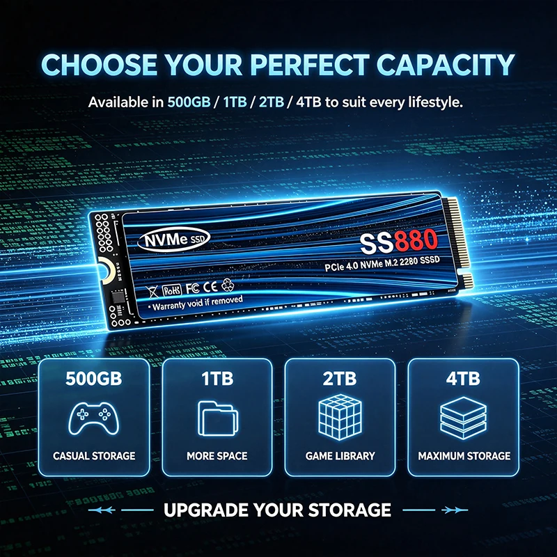PCIe 4.0 M.2 2280, SSD NVMe SS - M.2 Nvme 4Tb Pcie 4.0 Ssd ulasan dan harga