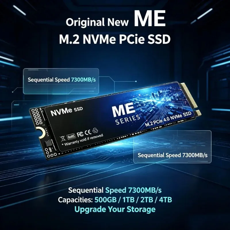 SSD M.2 NVMe PCIe 4.0 Seri ME  - M.2 Nvme 4Tb Pcie 4.0 Ssd ulasan dan harga