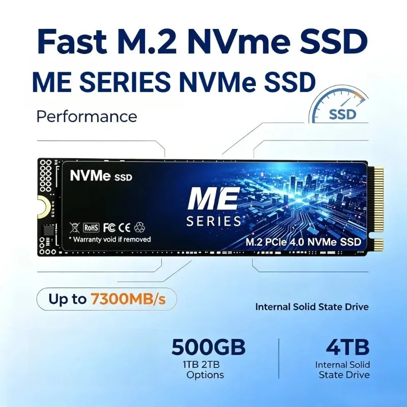 SSD M.2 NVMe PCIe 4.0 Seri ME  - M.2 Nvme 4Tb Pcie 4.0 Ssd ulasan dan harga