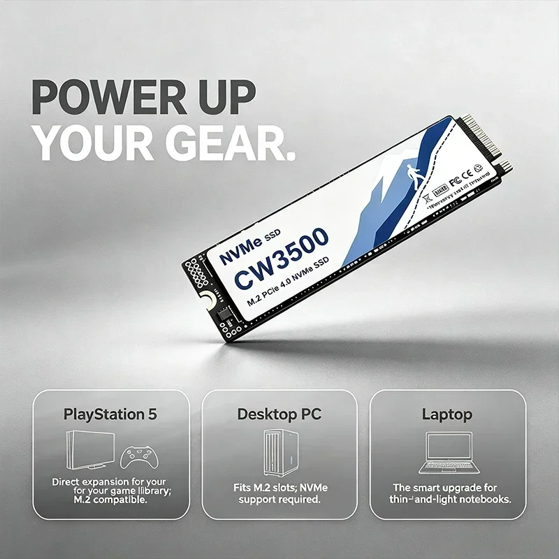 CW3500 NVMe SSD 7300MB/s PCIe  - M.2 Nvme 4Tb Pcie 4.0 Ssd ulasan dan harga