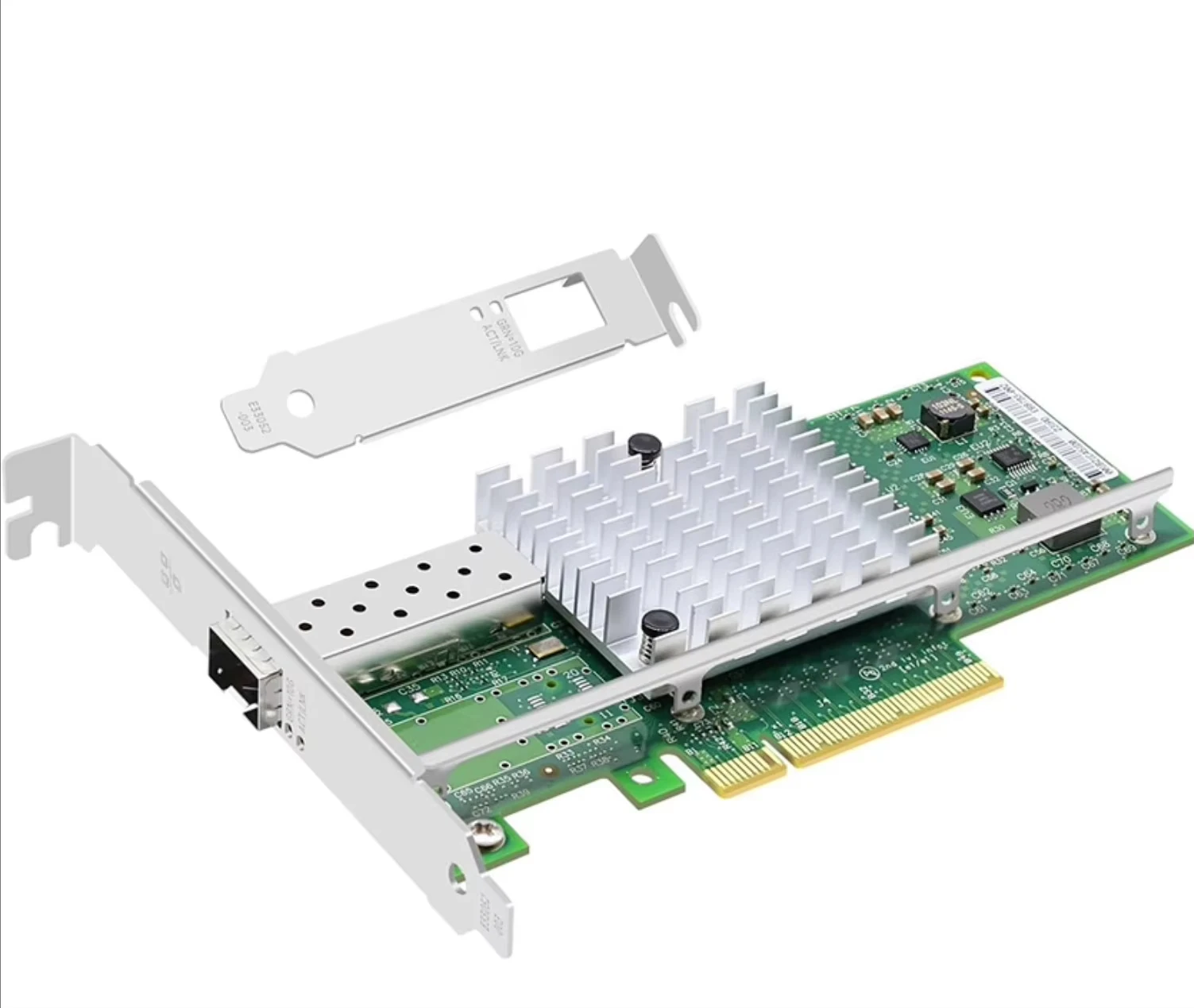 Asli untuk Kartu Jaringan Inte - 10Gb Sfp+ Pcie Network Card Dual Port ulasan dan harga